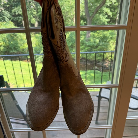 Marco Delli Butterfly Boho Dolly Western Boots Size 42 - Picture 4 of 7